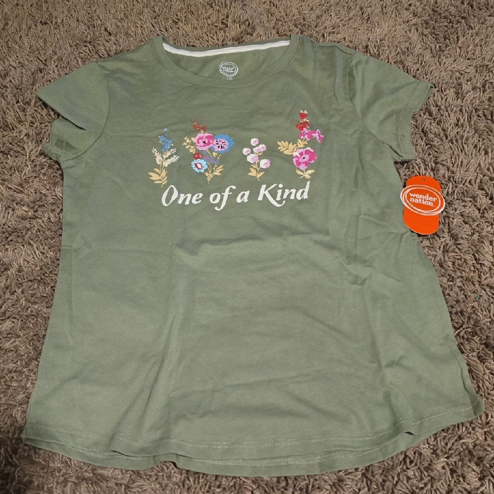 Wonder Nation Green 'One of a Kind' Kids Shirt